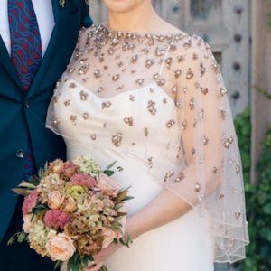 Terani Couture Palmer Cape